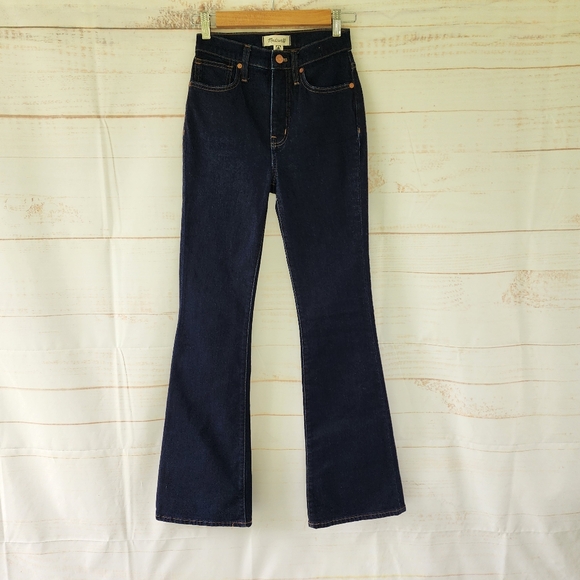 Madewell Skinny Flare Jeans Size 24 - Picture 14 of 15